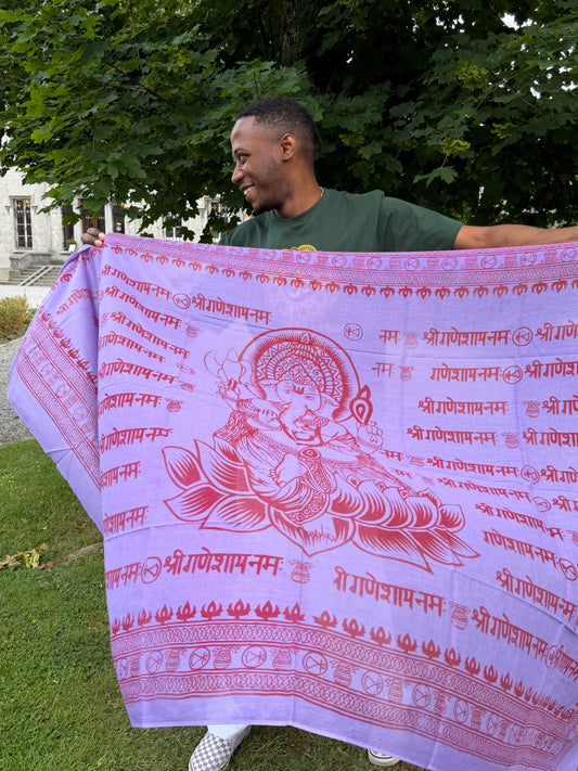 Sanskrit Chaddar — Wide Print