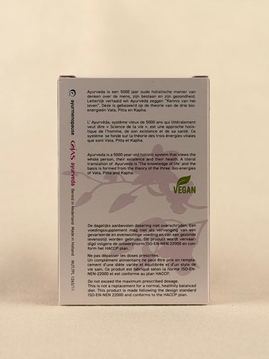Ayurménopause Ojas — 60 Capsules