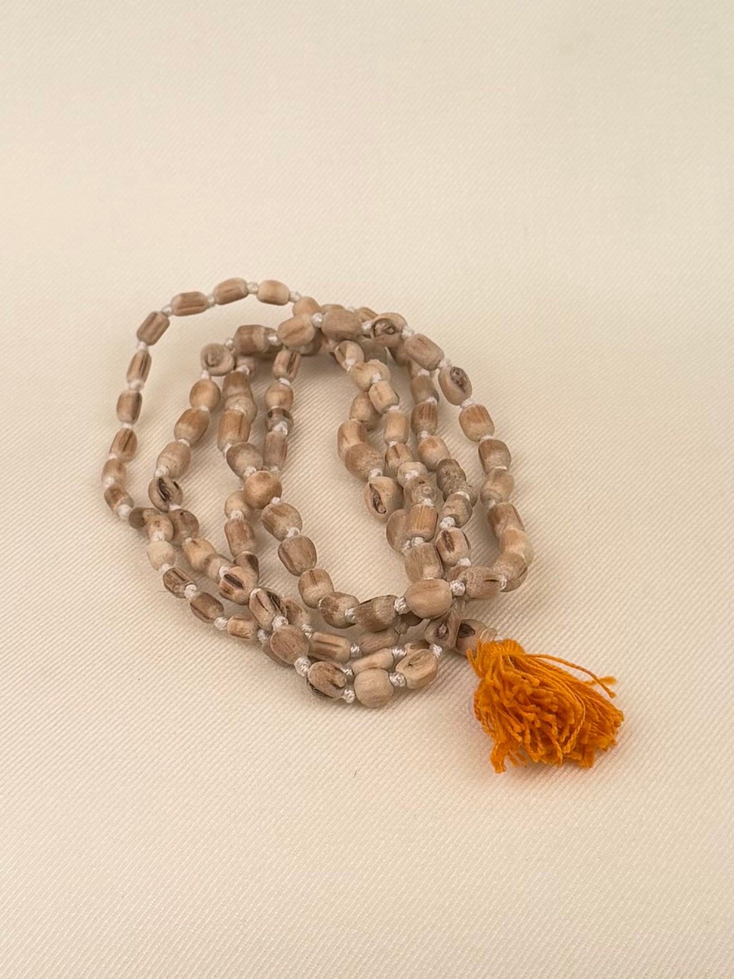 Tulasi Wood Japa Mala — 108 Beads