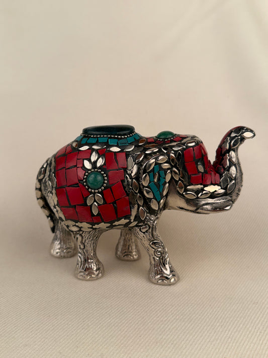 Metal Mosaic Elephant