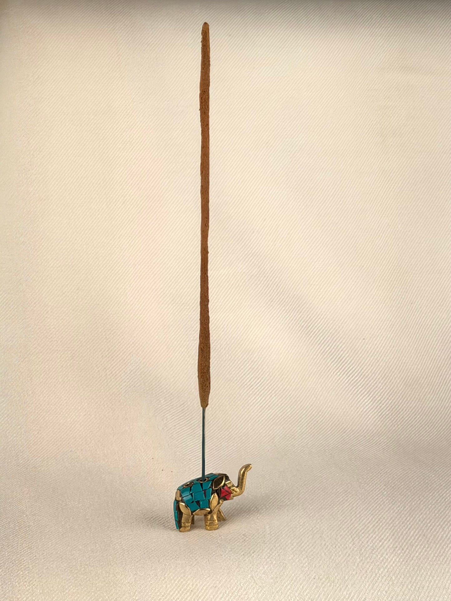 Metal Elephant Incense Holder