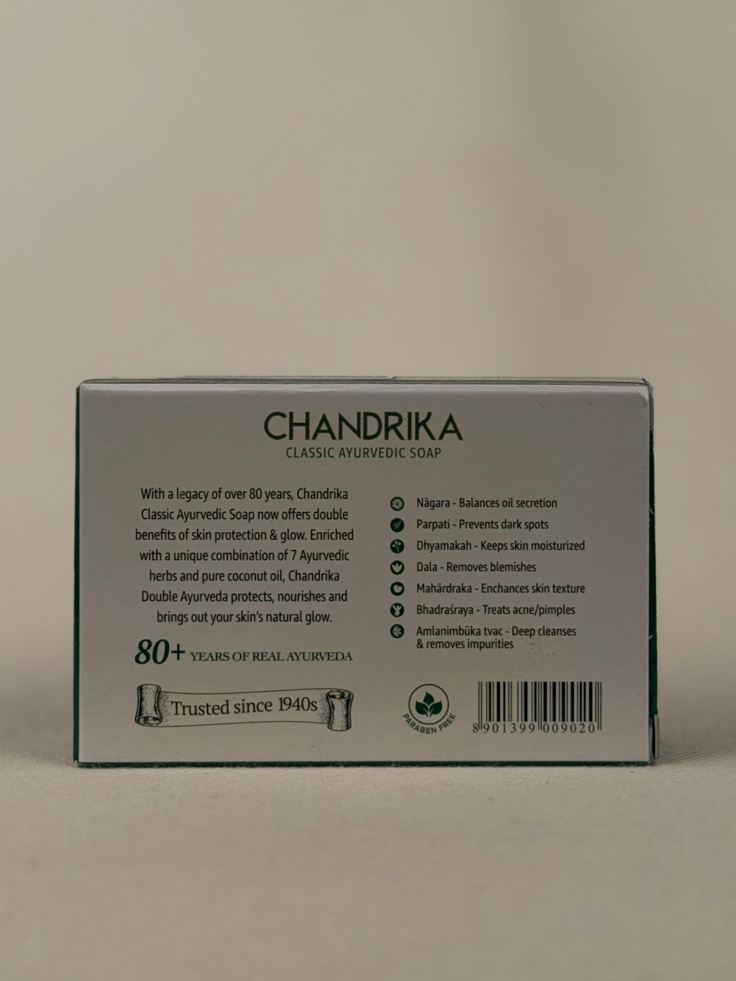 Chandrika Classic Ayurvedic Soap