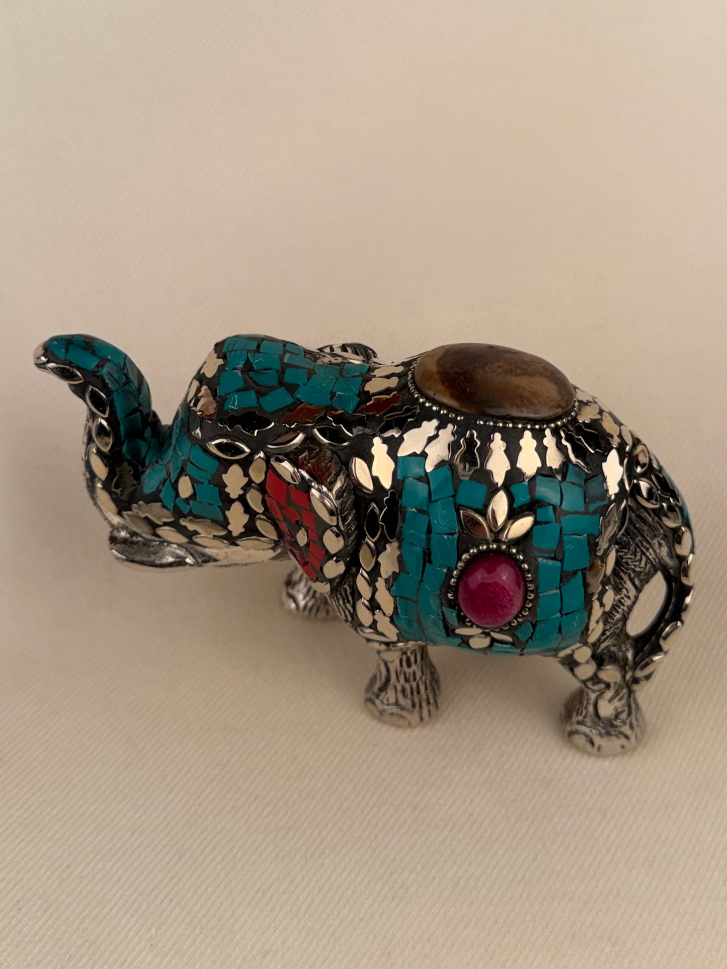 Metal Mosaic Elephant