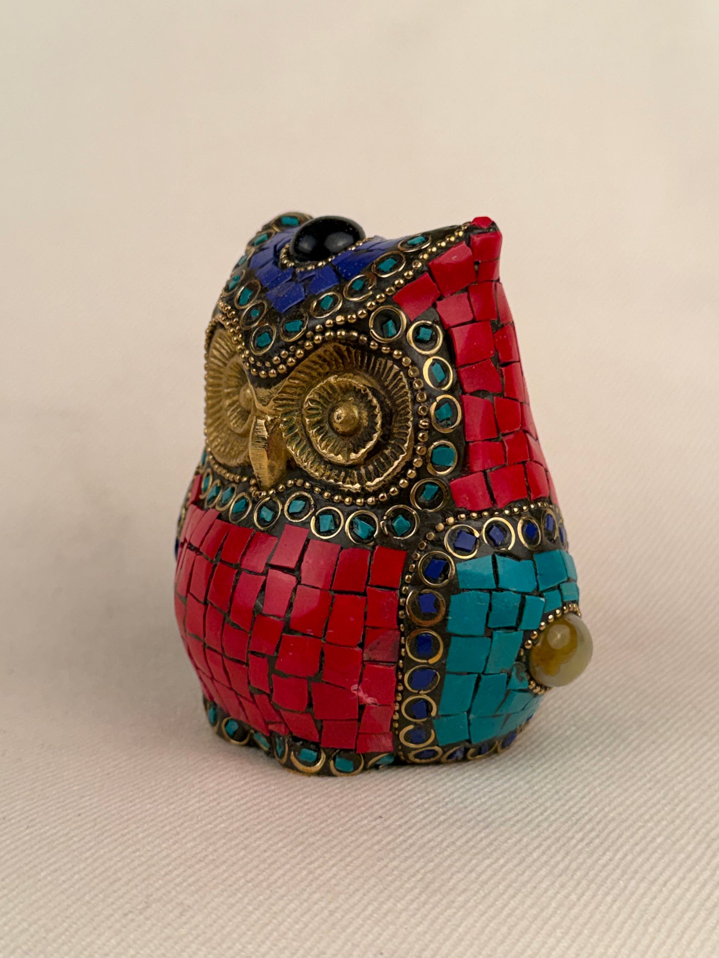 Metal Mosaic Owl