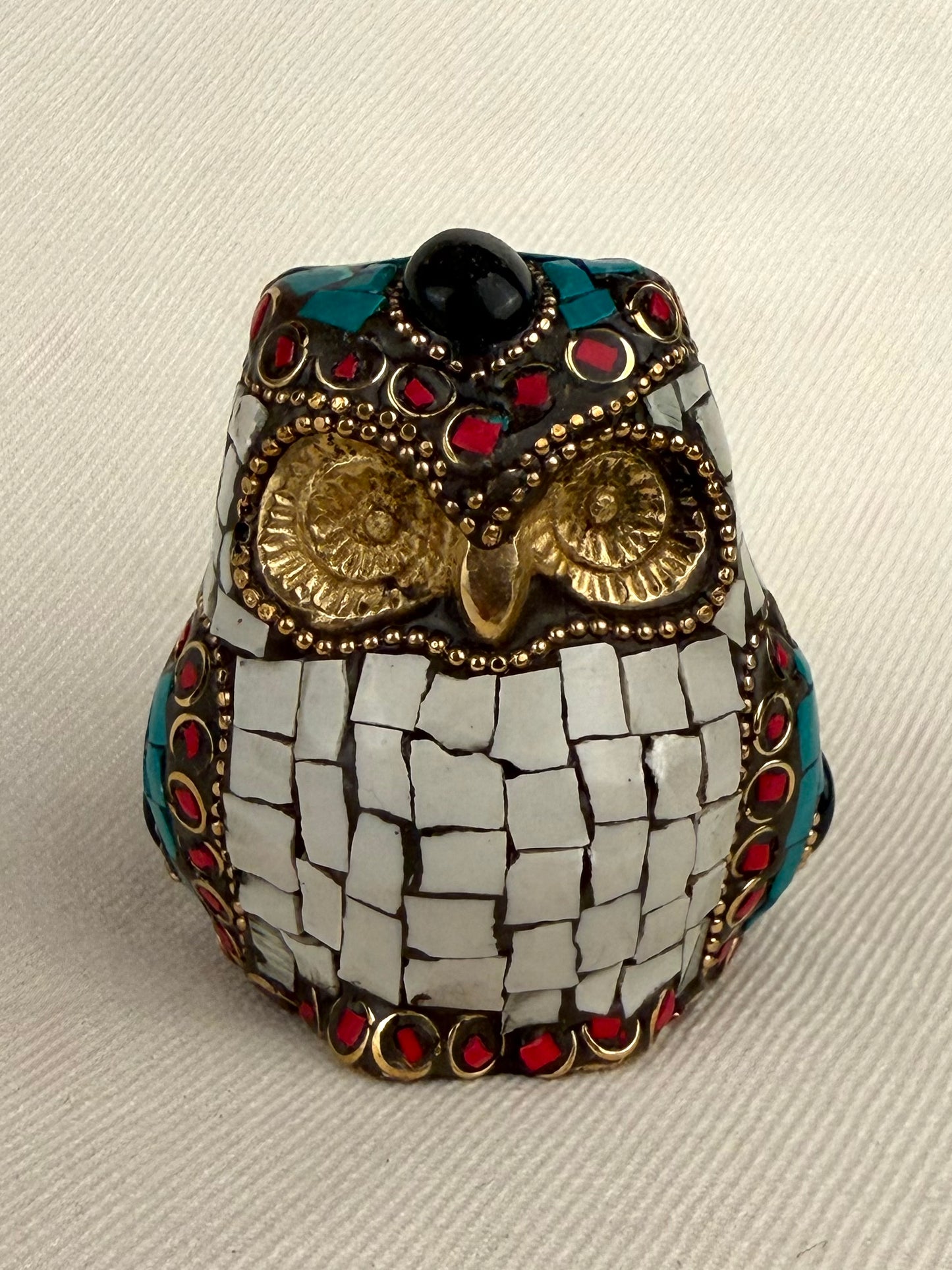 Metal Mosaic Owl
