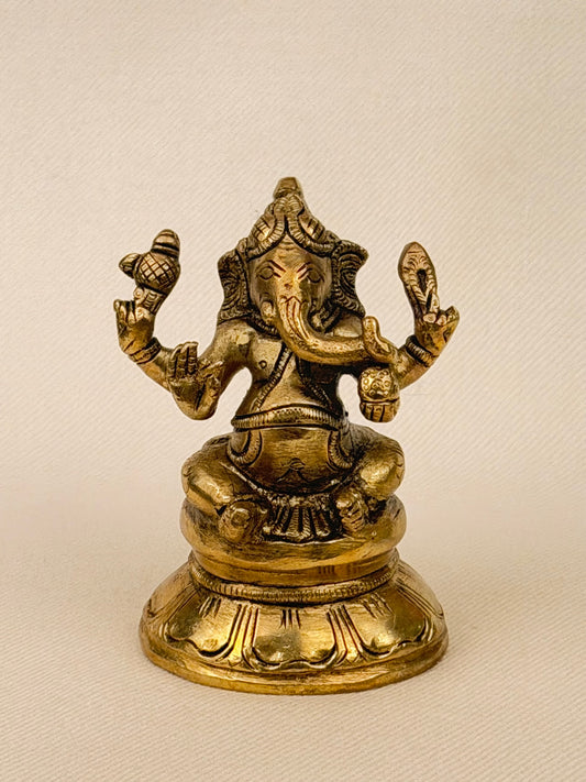 Metal Ganesh Statue