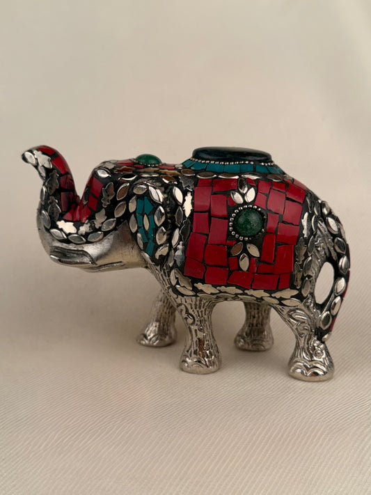 Metal Mosaic Elephant