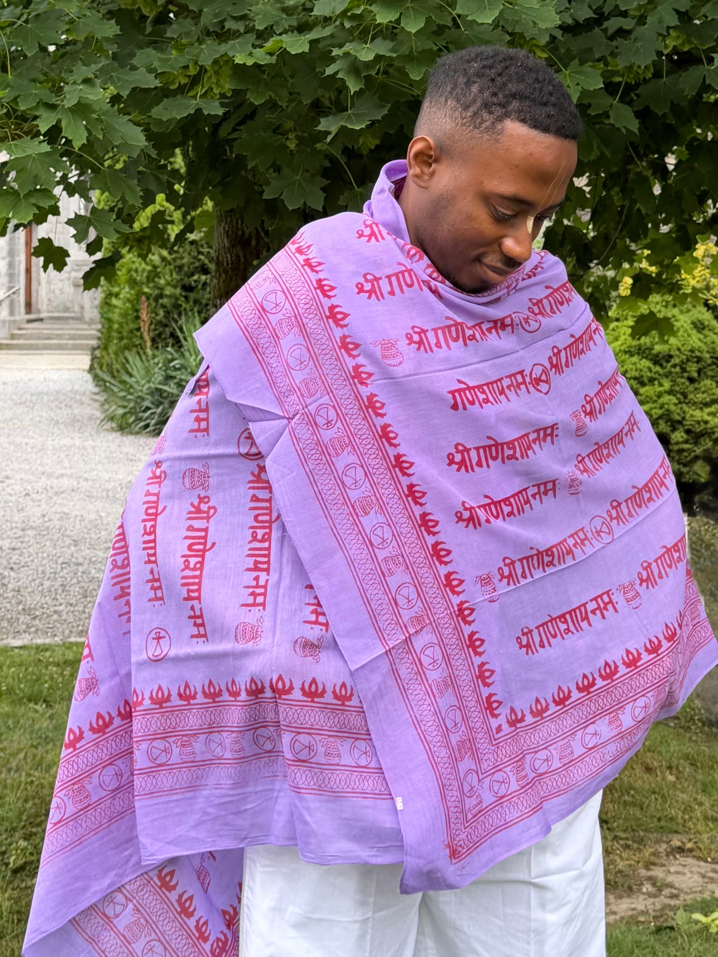 Sanskrit Chaddar — Wide Print