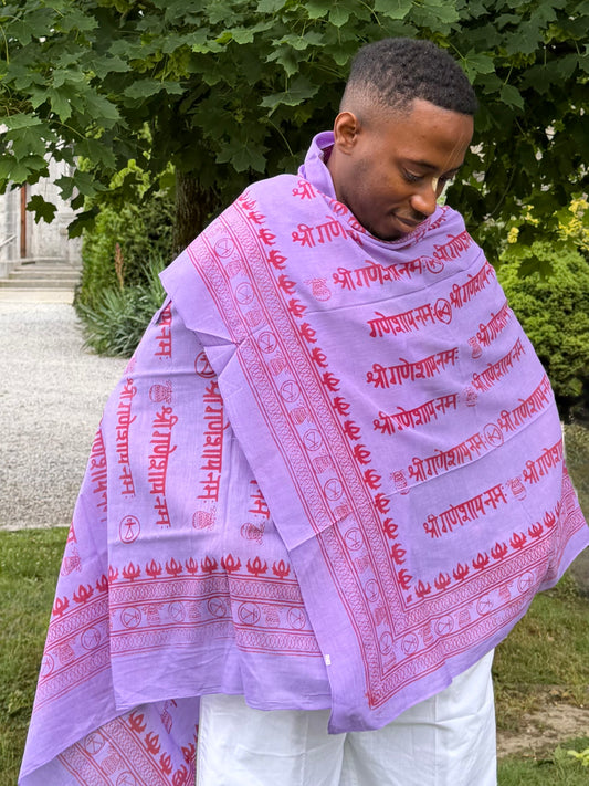 Sanskrit Chaddar — Wide Print