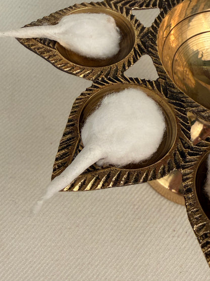 Cotton Wicks for Ghee Lamps