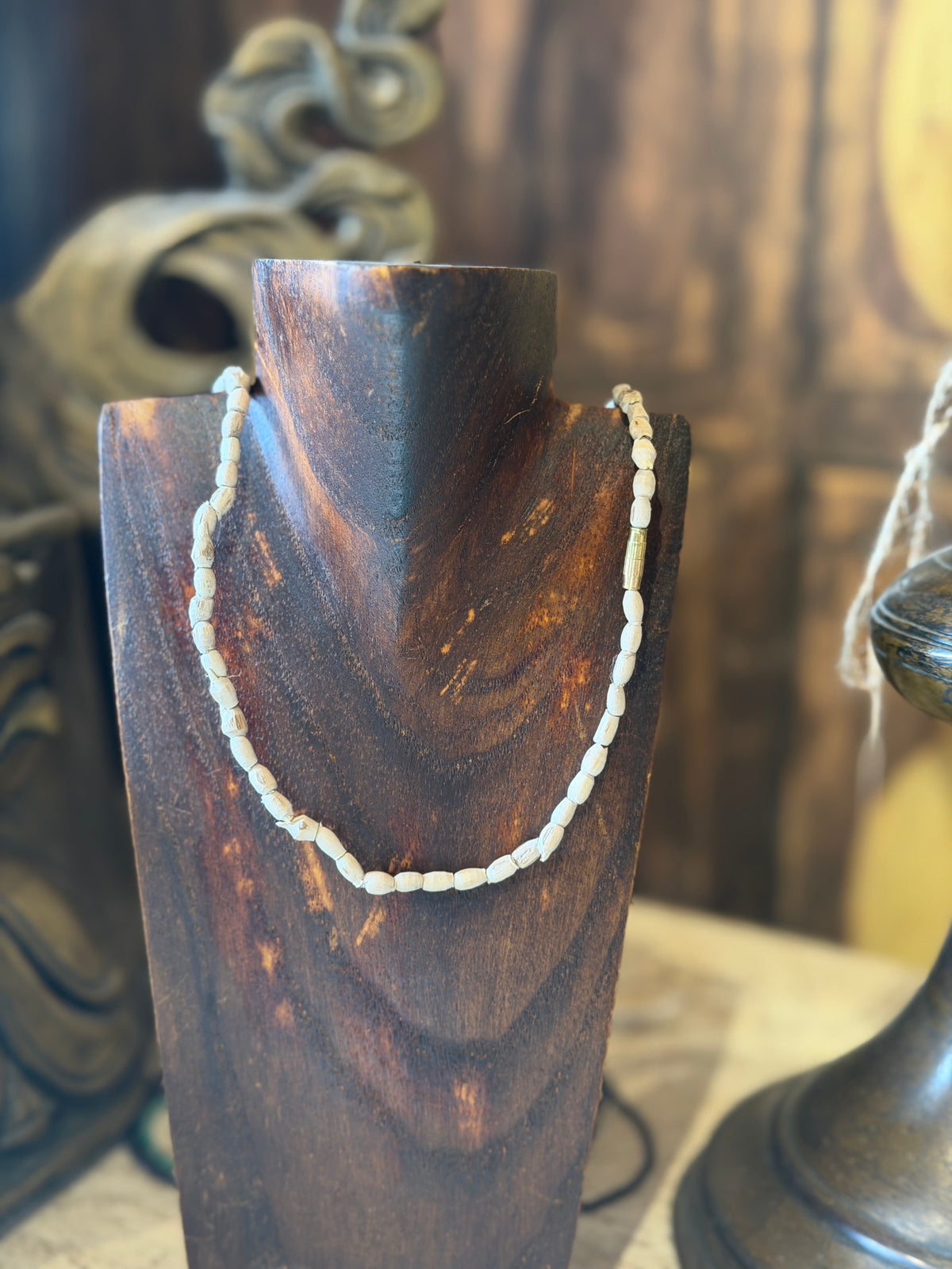 Tulasi Necklace Mridanga Shape