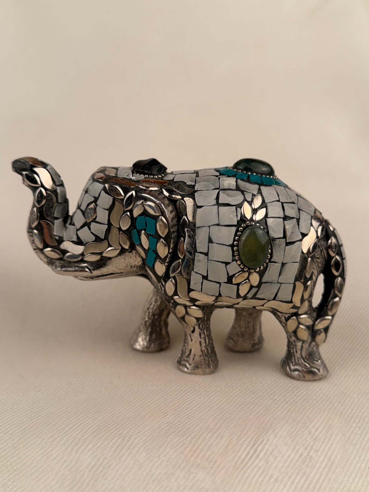 Metal Mosaic Elephant