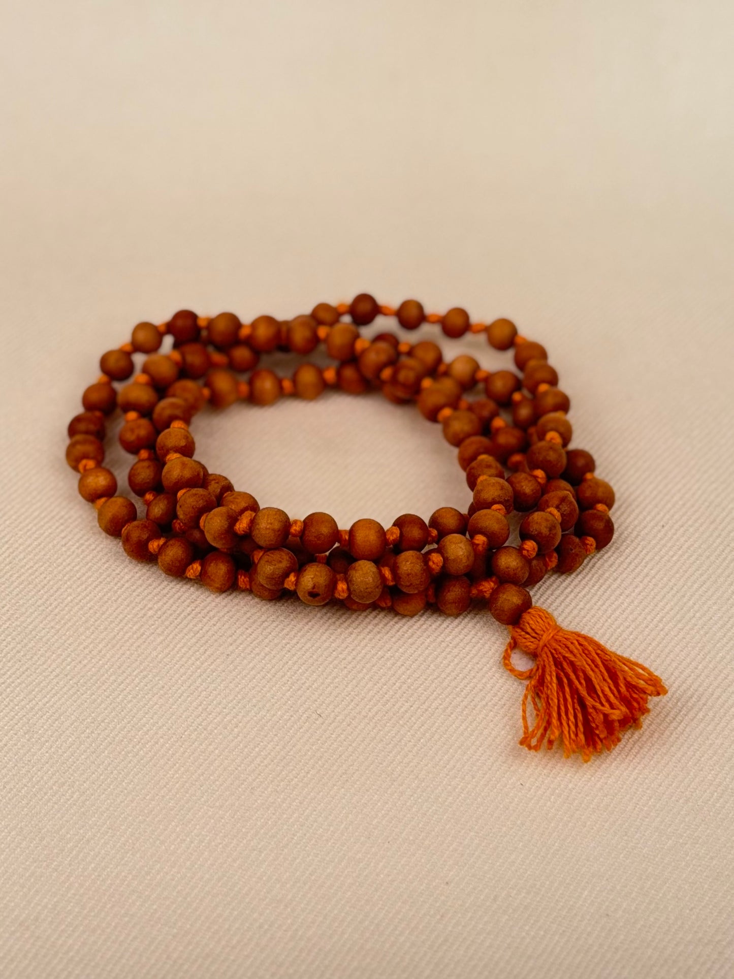 Kadamba Wood Japa Mala — 108 Beads
