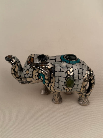 Metal Mosaic Elephant