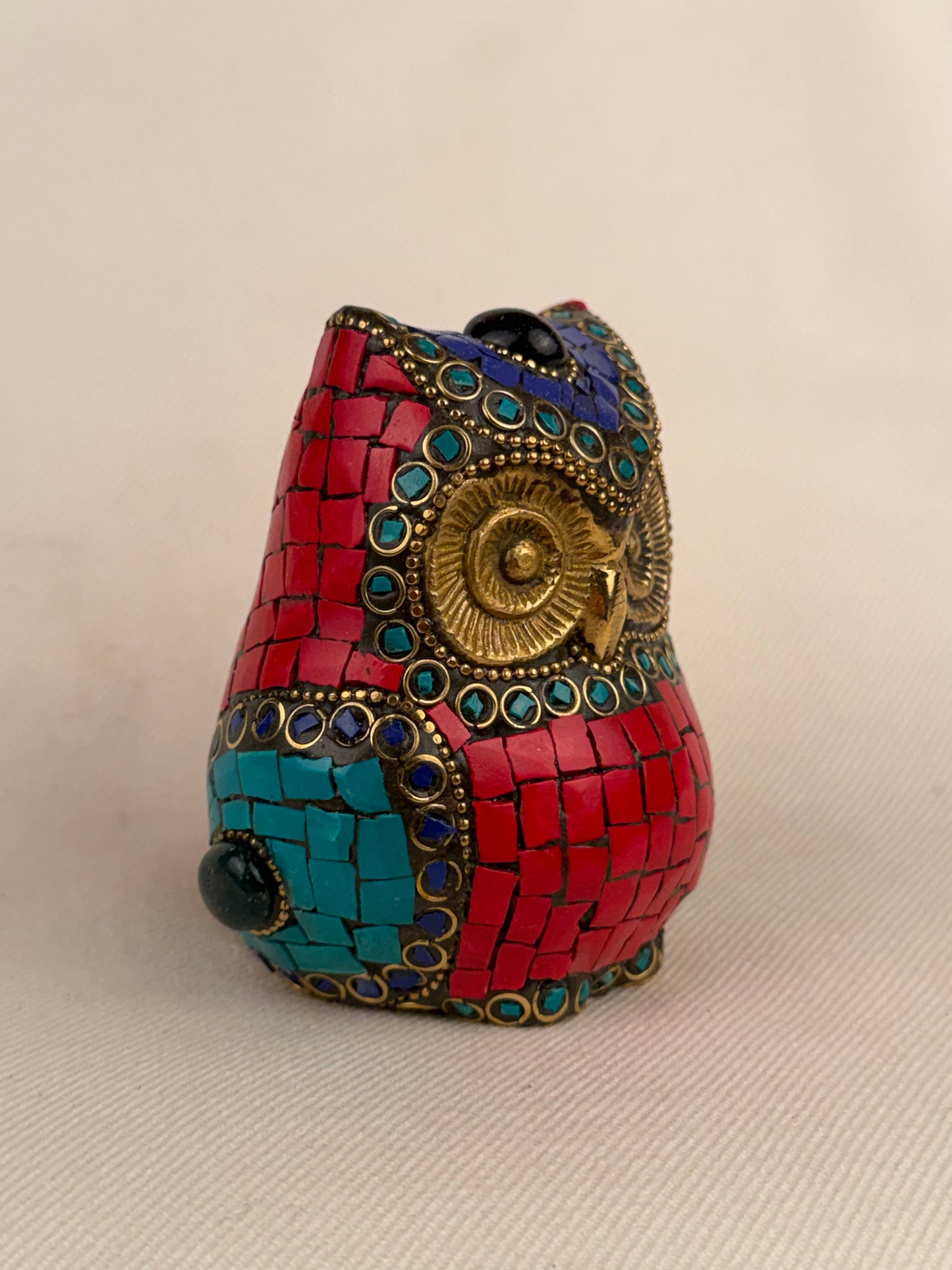 Metal Mosaic Owl