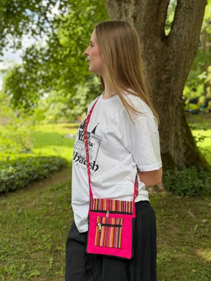 Striped Sling Bag