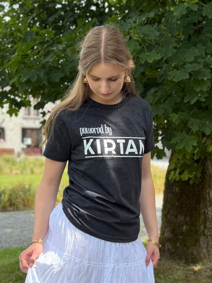 "Powered by Kirtan" T-Shirt