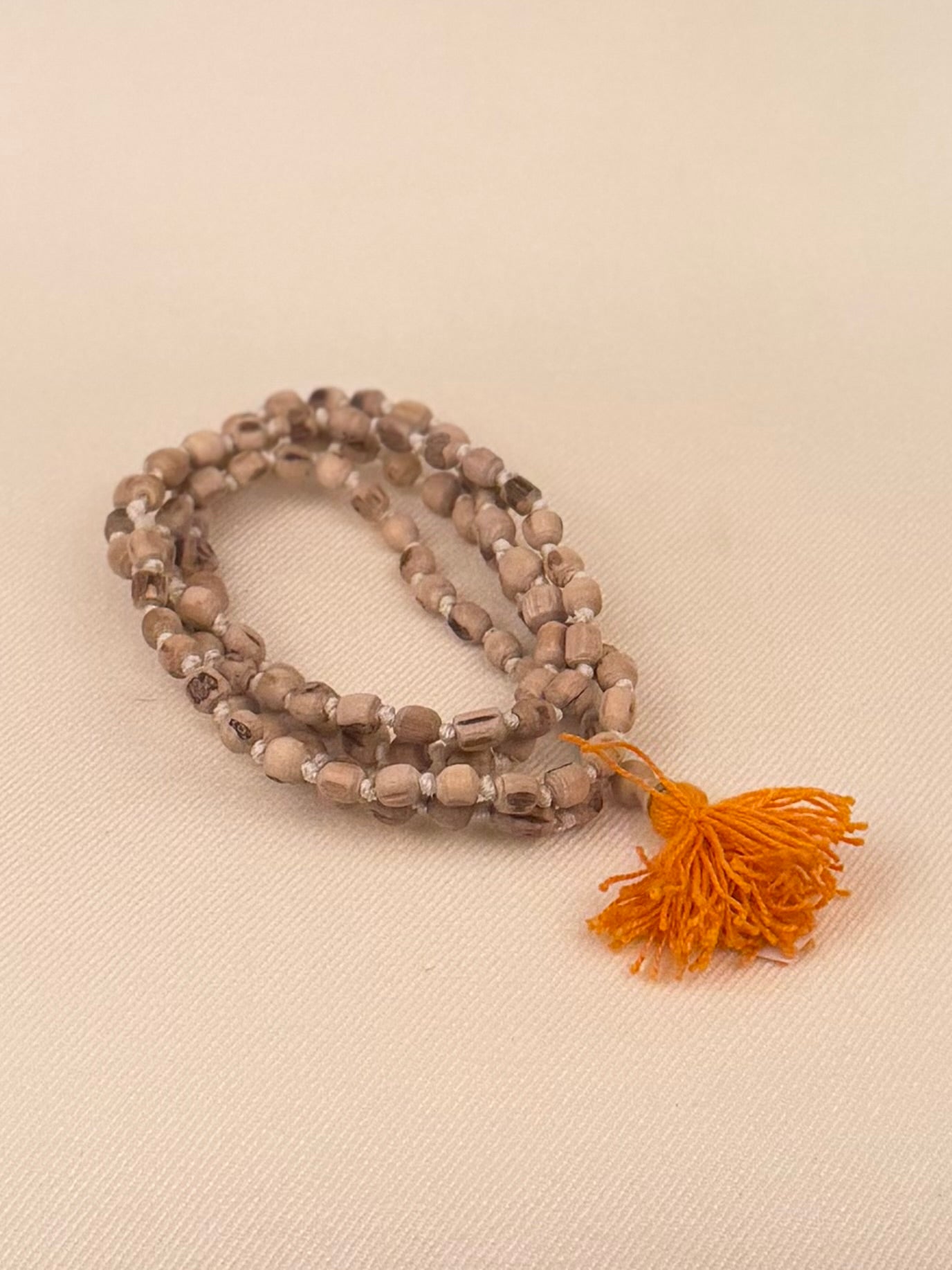 Tulasi Wood Japa Mala — 108 Beads