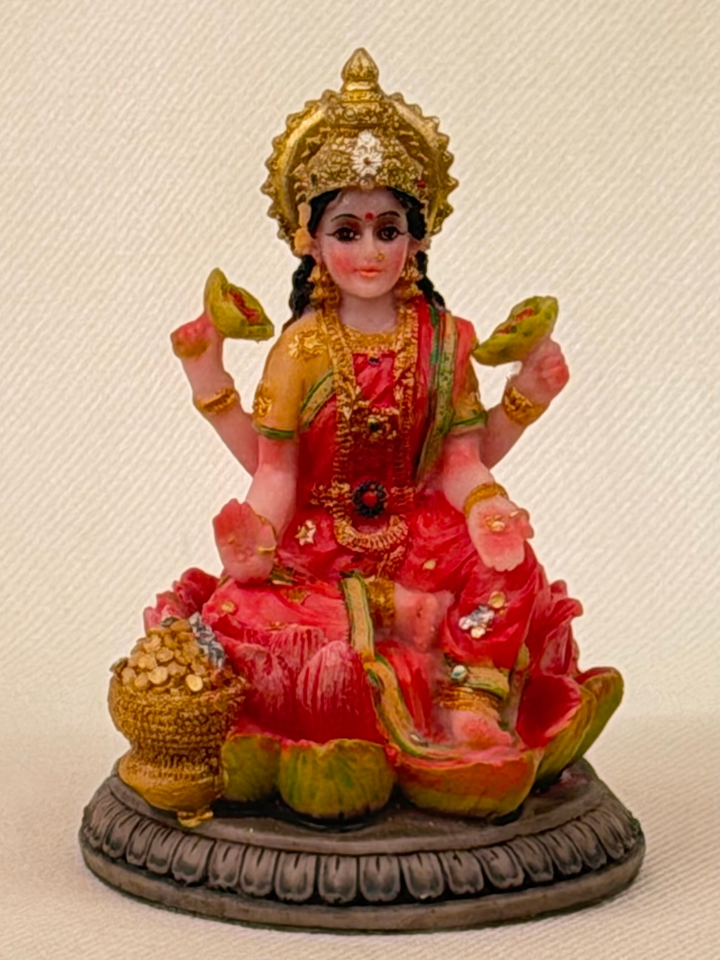 Mini Lakshmi Resin Statue