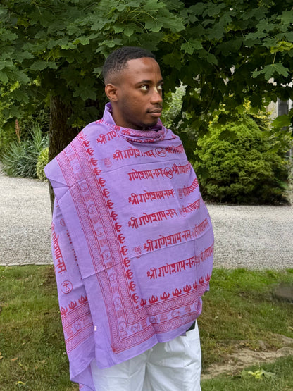 Sanskrit Chaddar — Wide Print